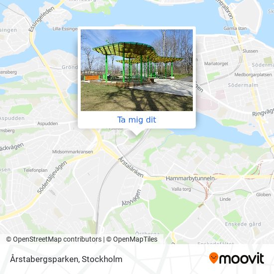 Årstabergsparken karta