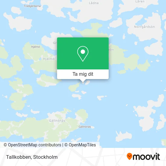 Tallkobben karta