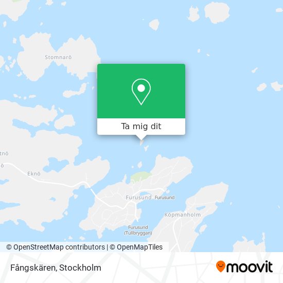 Fångskären karta