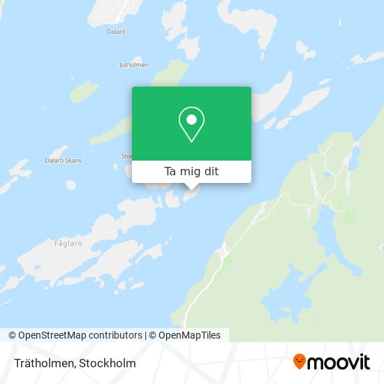 Trätholmen karta