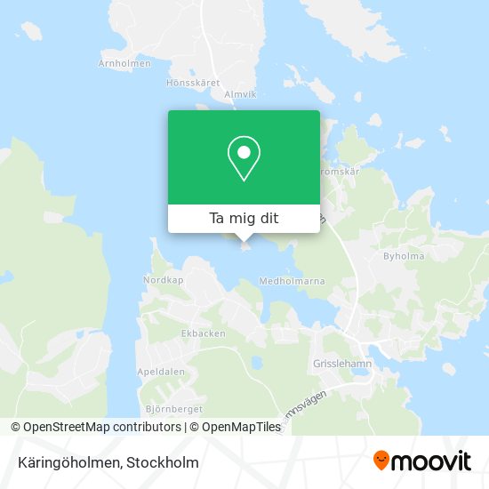 Käringöholmen karta