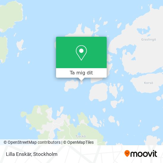 Lilla Enskär karta