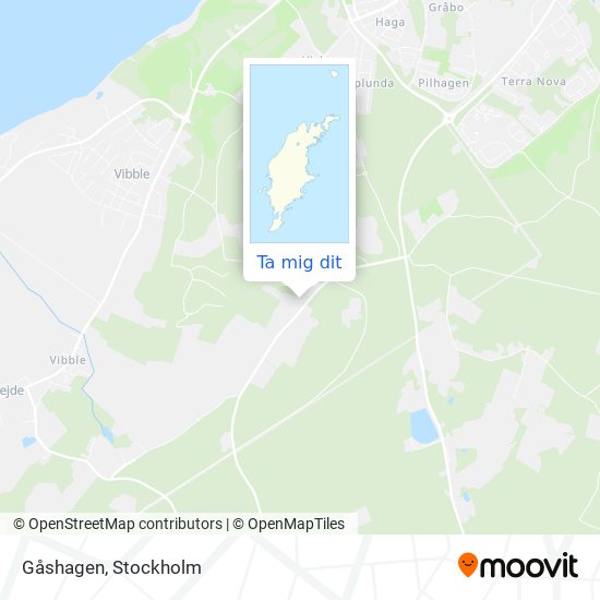 Gåshagen karta