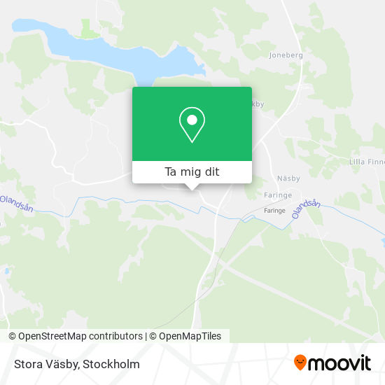 Stora Väsby karta