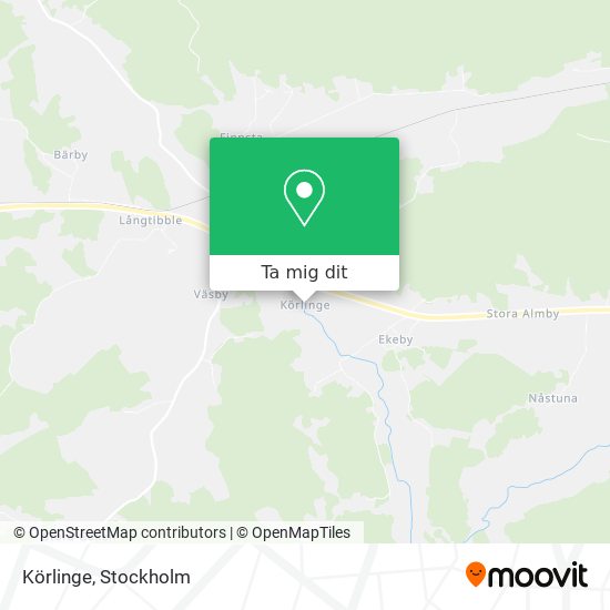 Körlinge karta