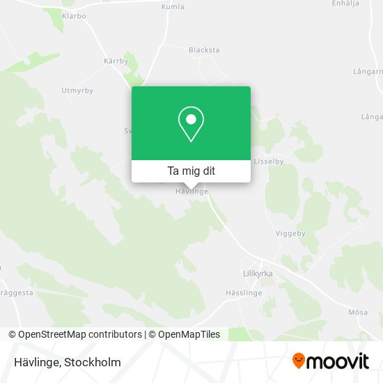 Hävlinge karta