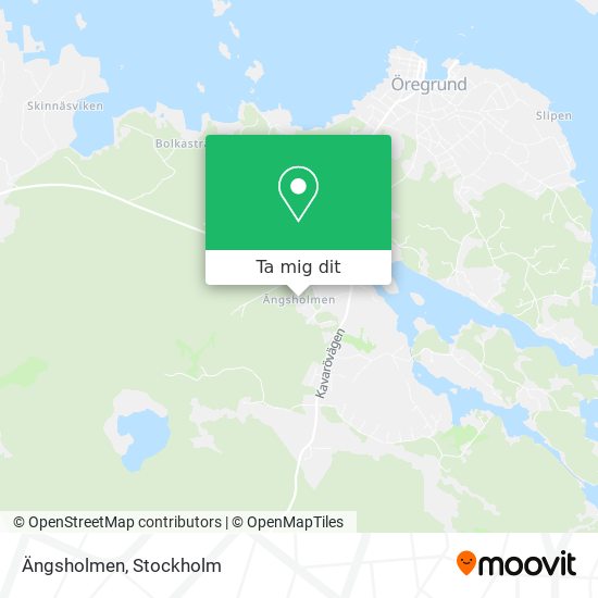 Ängsholmen karta