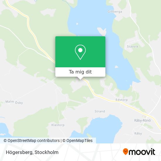 Högersberg karta