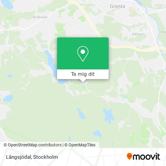 Långsjödal karta