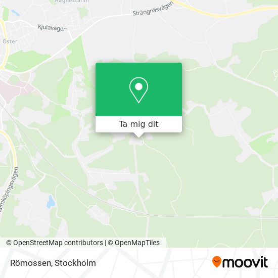 Römossen karta