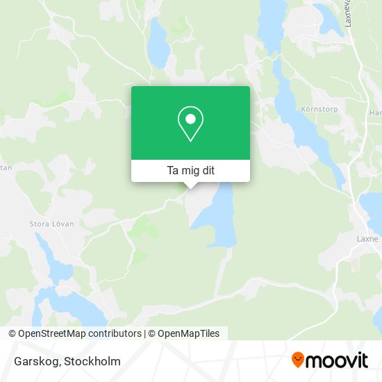 Garskog karta