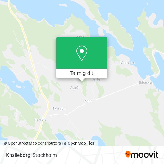 Knalleborg karta