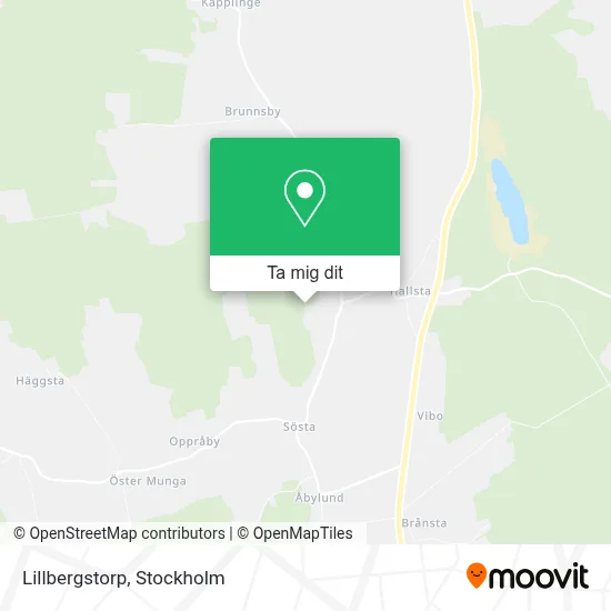 Lillbergstorp karta
