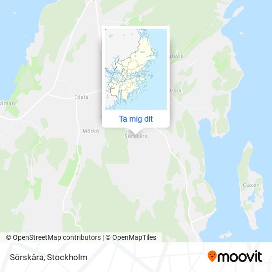 Sörskåra karta