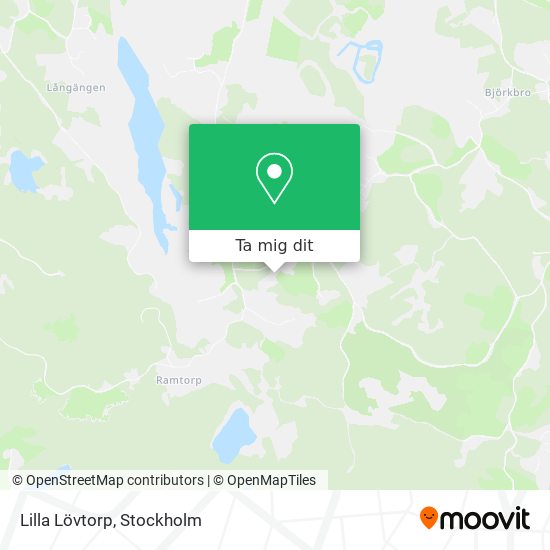 Lilla Lövtorp karta