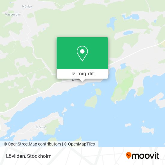 Lövliden karta