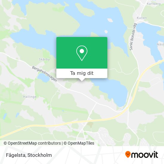 Fågelsta karta