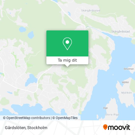 Gårdslöten karta