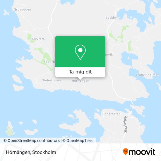 Hörnängen karta