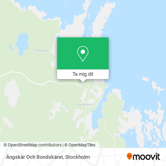 Ängskär Och Bondskäret karta