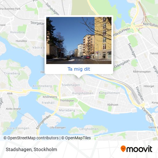 Stadshagen karta