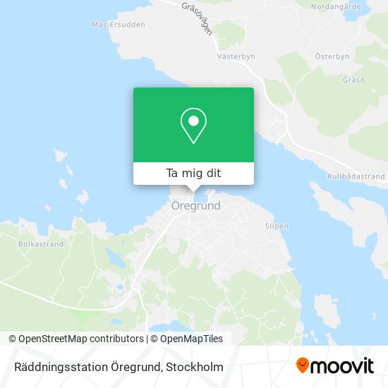 Räddningsstation Öregrund karta