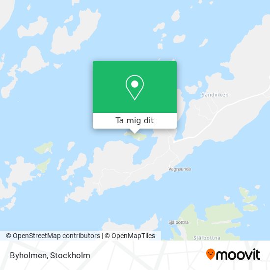 Byholmen karta