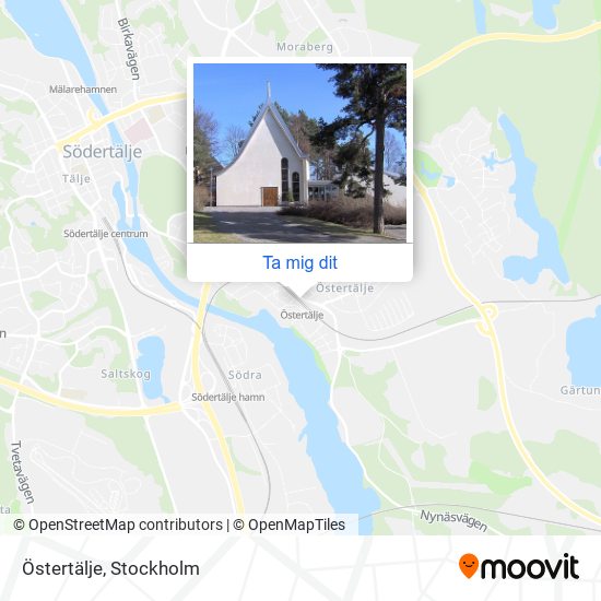 Östertälje karta