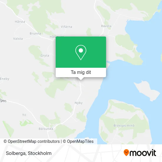 Solberga karta