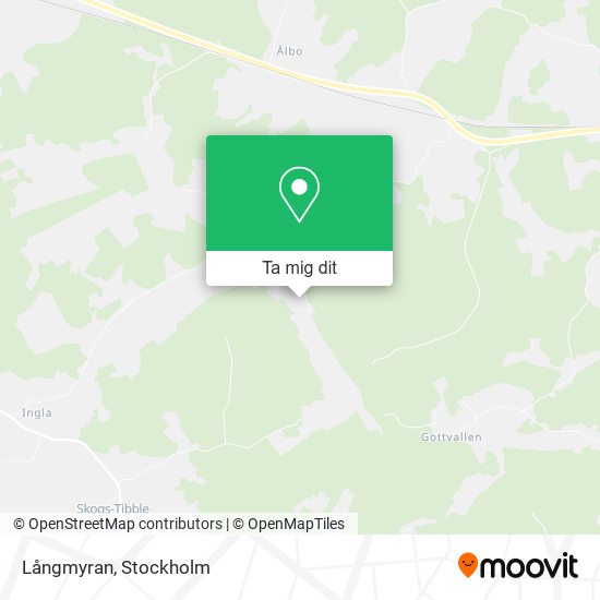 Långmyran karta