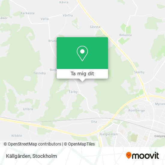 Källgården karta