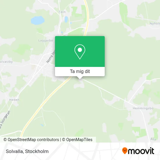 Solvalla karta
