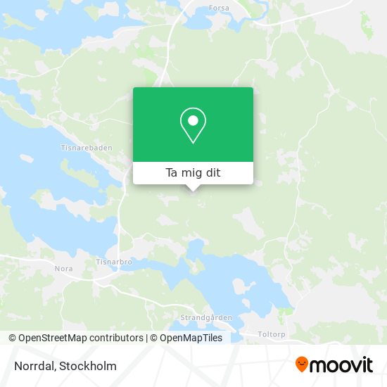 Norrdal karta