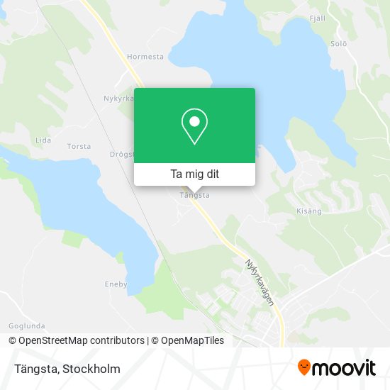 Tängsta karta