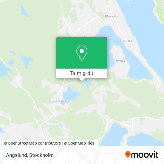 Ängslund karta