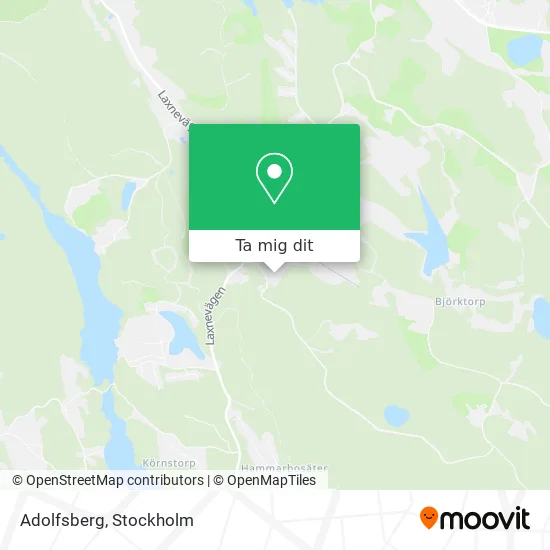 Adolfsberg karta