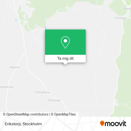 Erikstorp karta
