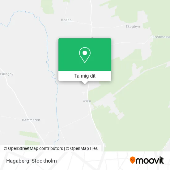 Hagaberg karta