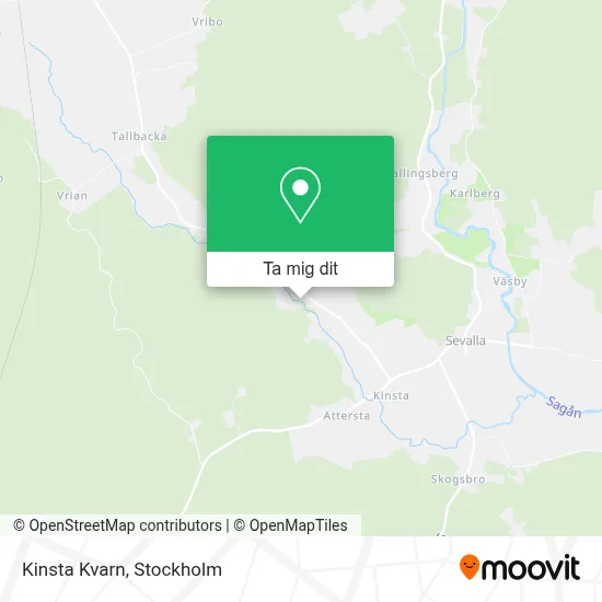 Kinsta Kvarn karta