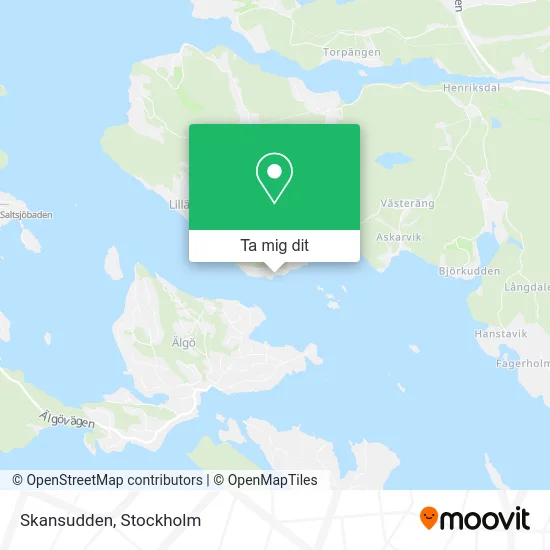 Skansudden karta