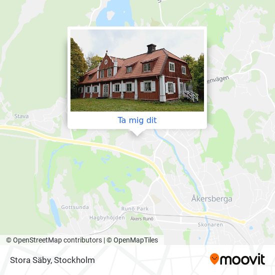 Stora Säby karta