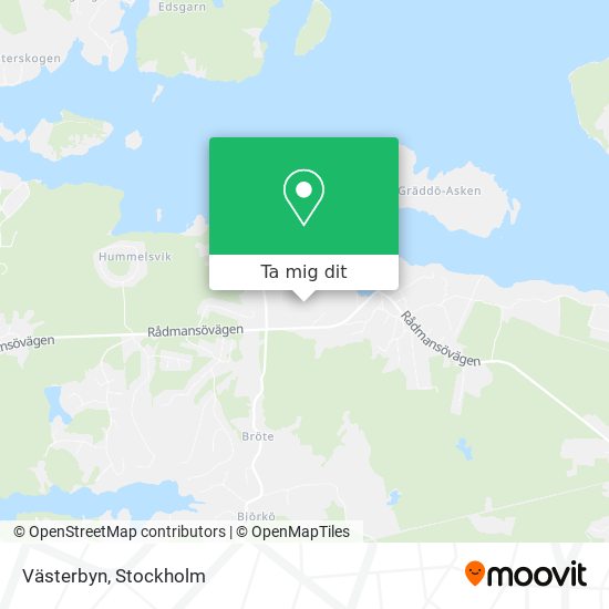 Västerbyn karta