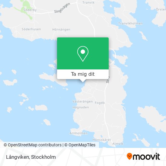 Långviken karta