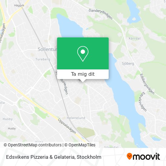 Edsvikens Pizzeria & Gelateria karta
