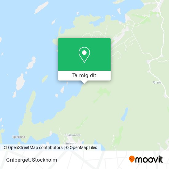 Gråberget karta