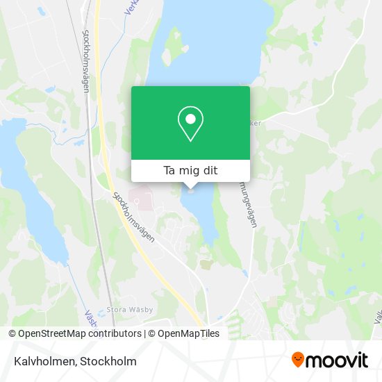 Kalvholmen karta