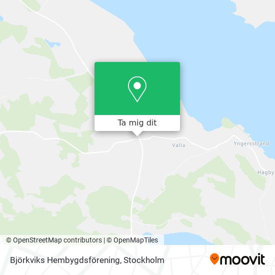 Björkviks Hembygdsförening karta