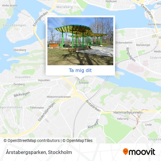 Årstabergsparken karta