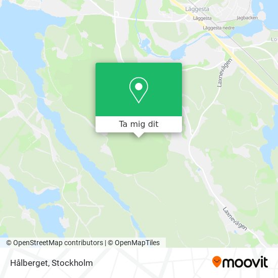 Hålberget karta