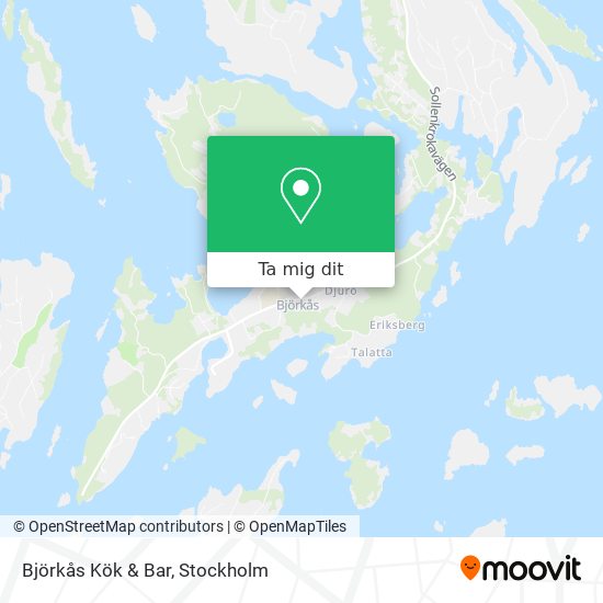 Björkås Kök & Bar karta